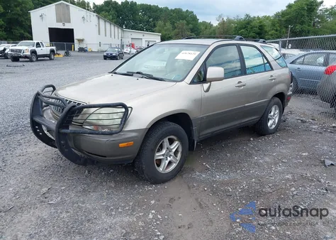 2002 Lexus Rx 300 z USA, uszkodzony, nr VIN JTJHF10U620241846